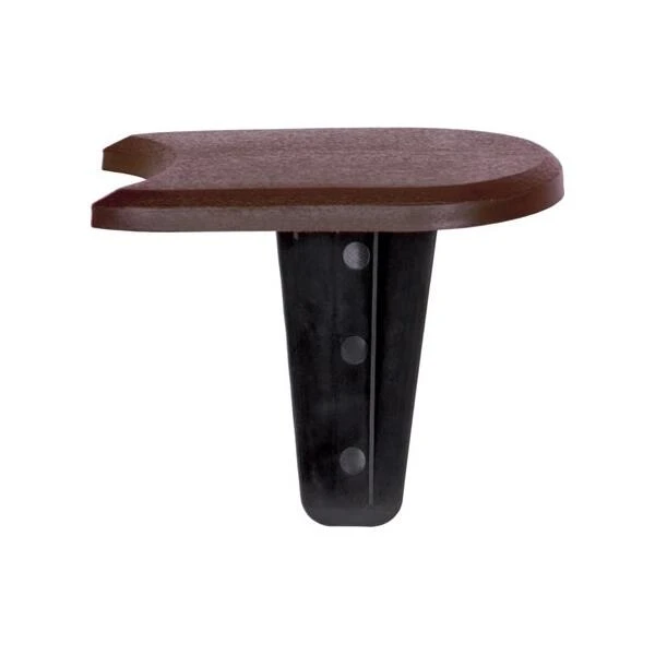 Tuinafboording Kunststof Bruin - 380 Cm - Afbeelding 6