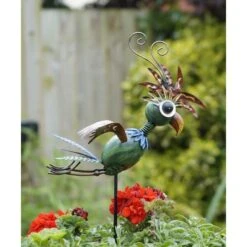 Papegaai Twirly Op Pin - Metaal