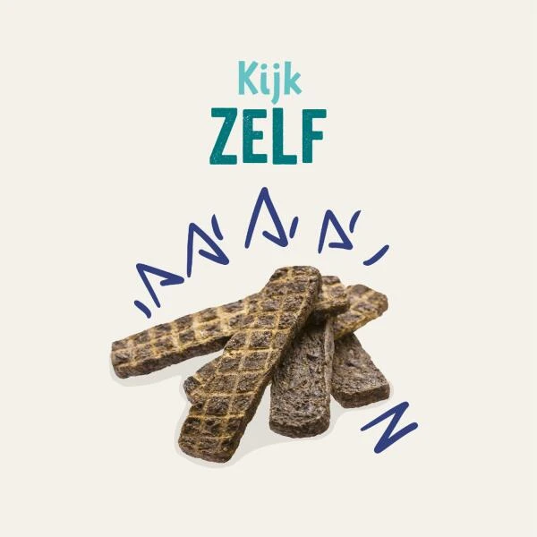 Edgard & Cooper Hondensnack Jerky Magnifiek Rund - 150 G - Afbeelding 5