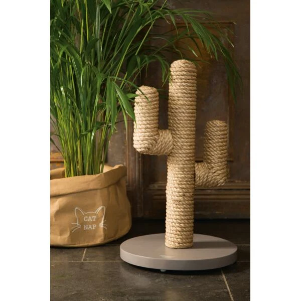 Krabpaal Cactus Ø 35 × 60 Cm - Taupe - Designed By Lotte - Afbeelding 2