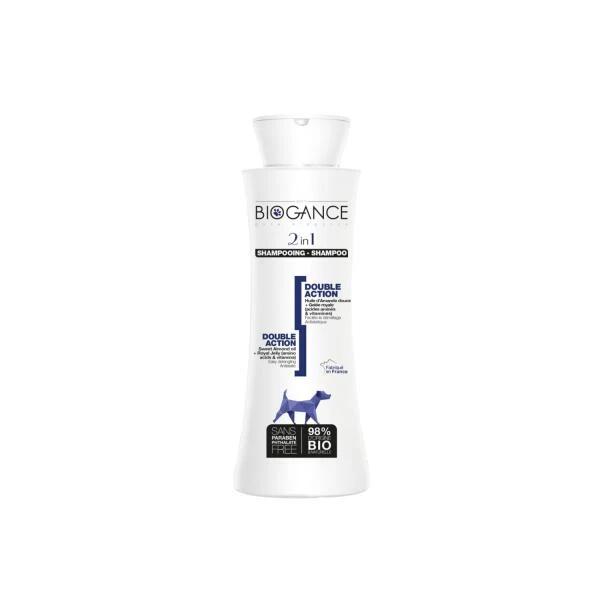 Hondenshampoo BIOGANCE 2-in-1 - 250 Ml