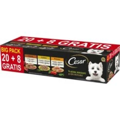 Natvoer Cesar 28 × 150 G - PROMO 20 + 8 Gratis