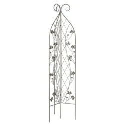 Plantenrek Ying En Yang Triptic Bruin - 150 × 41 Cm