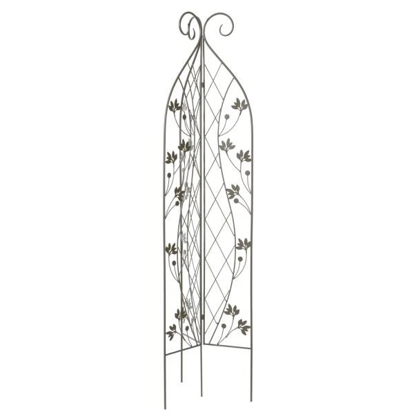 Plantenrek Ying En Yang Triptic Bruin - 150 × 41 Cm