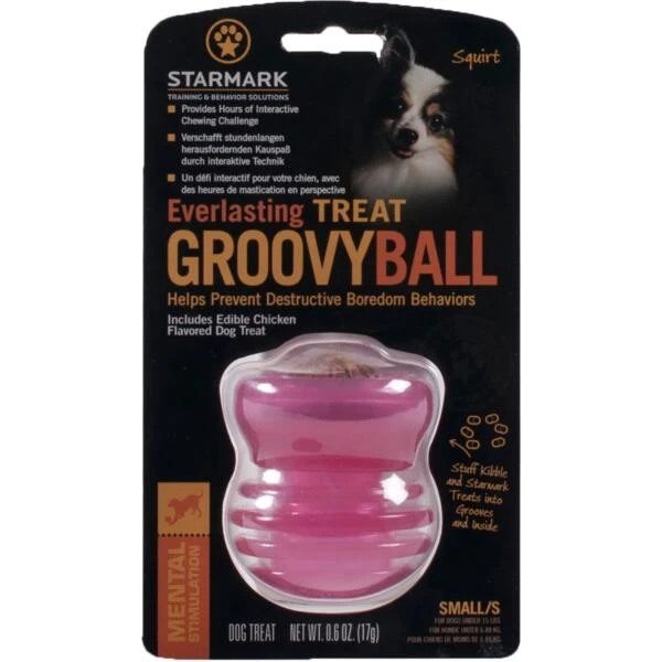 Starmark Treat Groovy Bal Ø 6 × 8 Cm - Small - Afbeelding 2