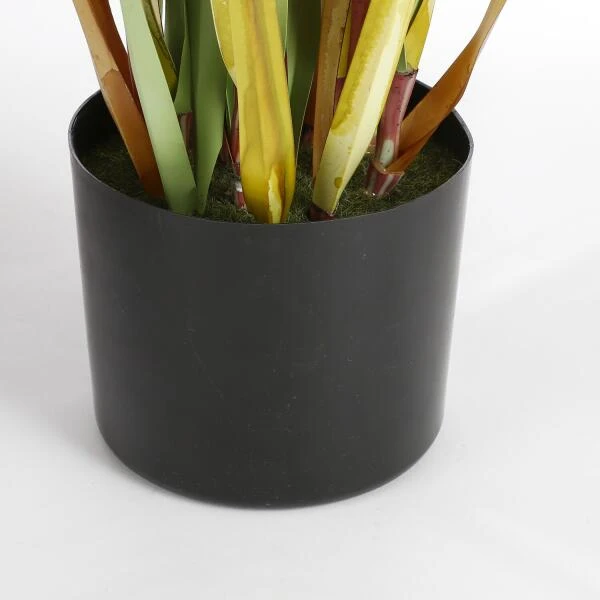 Kunstplant Lisdodde In Pot - 15 × 120 Cm - Afbeelding 5