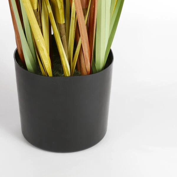 Kunstplant Pluimgras Dogtail In Pot - 35 × 92 Cm - Afbeelding 6