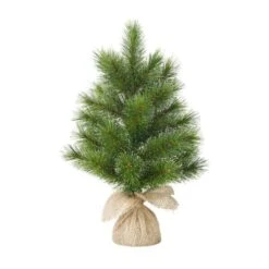 Glendon Kerstboom W-burlap - Ø 23 × 60 Cm