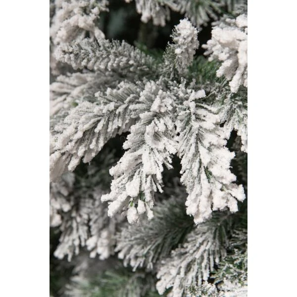 Kunststof Kerstboom Chandler Frosted Black Box - 185 Cm - Afbeelding 2
