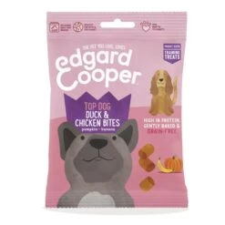 Edgard & Cooper Hondensnack Bites 50 G - Eend En Kip
