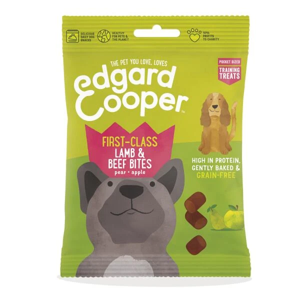 Edgard & Cooper Hondensnack Bites 50 G - Lam En Rund