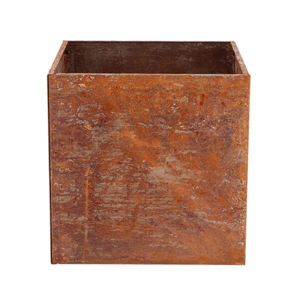 ESSCHERT DESIGN Plantenbak Cortenstaal - 40 X 40 X 40 Cm - Afbeelding 2