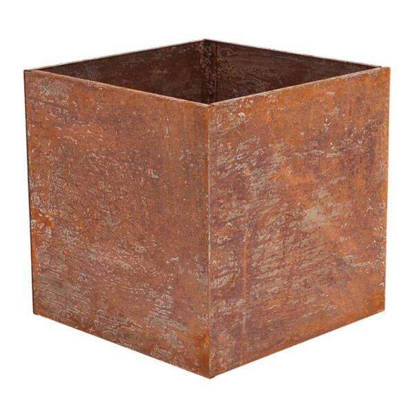 ESSCHERT DESIGN Plantenbak Cortenstaal - 40 X 40 X 40 Cm - Afbeelding 3
