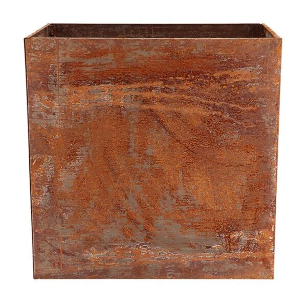 ESSCHERT DESIGN Plantenbak Cortenstaal - 60 X 40 X 60 Cm - Afbeelding 2