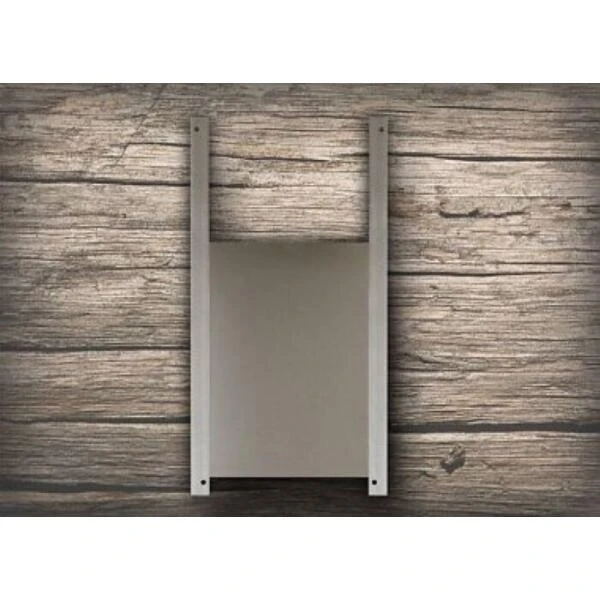 Aluminium Kippenluik Met Rails - 23 × 34 Cm