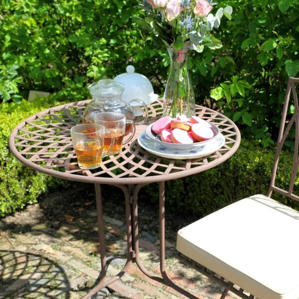 ESSCHERT DESIGN Bistrotafel Elegant - Metaal Ø 70 Cm - Afbeelding 4