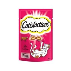 Catisfactions Kattensnoepjes Met Rundvlees - 60 Gram