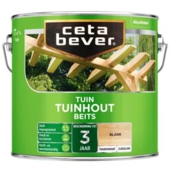 Cetabever Tuinbeits Tuinhout Transparant, Blank - 2,5 L