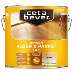 Cetabever Vloer- & Parketlak Transparant, Blank - 2,5 L