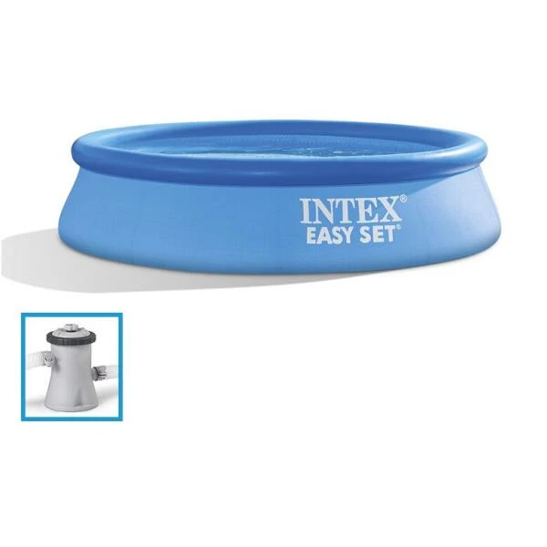Intex Easy Set Compleet Zwembad - Ø 244 × 61 Cm - Afbeelding 3