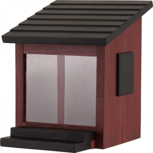 Eekhoornvoederhuisje Rood - Afbeelding 2