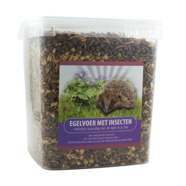 Egelvoer Met Insecten - 2,5 Kg