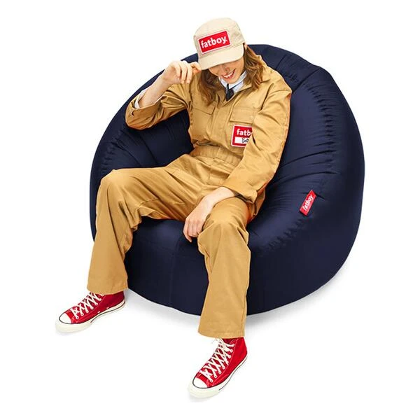 Luchtstoel Fatboy® Lamzac® O 3.0 Donkerblauw - Afbeelding 2