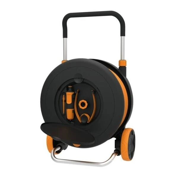 Fiskars Slanghaspel L Op Wielen Incl. 30 M Tuinslang
