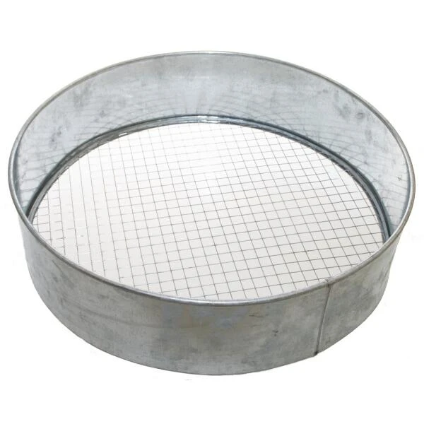 Grondzeef Metaal Met Wisselbare Zeefrasters Ø 39 Cm