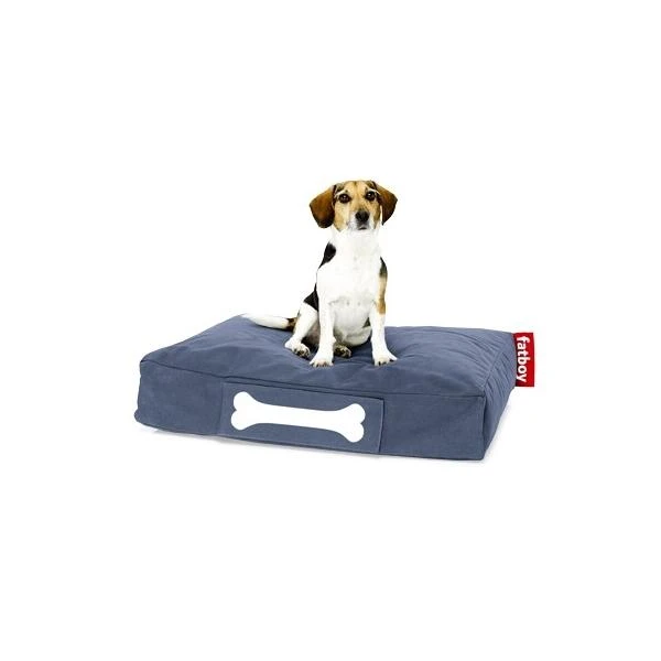 Hondenkussen Fatboy® Doggielounge Medium - Stonewashed Blauw 80 X 60 Cm - Afbeelding 2