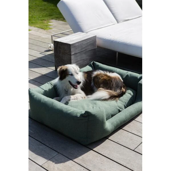Hondenmand Fantail 'Snooze' 80 × 60 Cm - Botanical Green - Afbeelding 2