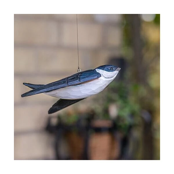 Huiszwaluw In Lindenhout - Handgemaakt - Afbeelding 2