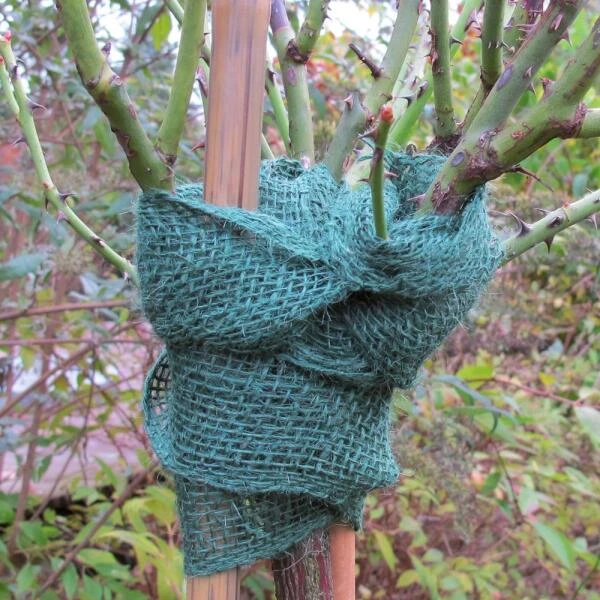 Jute Band - Groen - 12 Cm × 3 M - Afbeelding 3