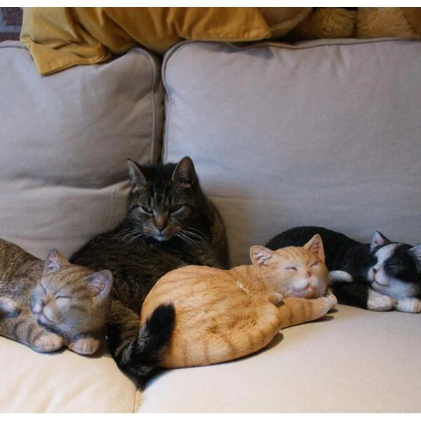 ESSCHERT DESIGN Kat Rustend - 3 Kleuren - Afbeelding 2