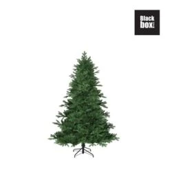 Kerstboom Kunststof Brampton Black Box - 155 Cm