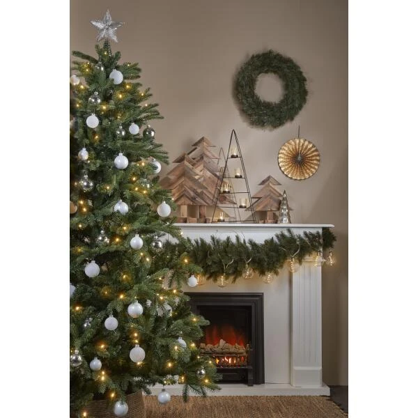Kerstboom Kunststof Brampton Black Box - 215 Cm - Afbeelding 2