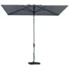 Madison Parasol Mikros 200 × 300 Cm - Taupe