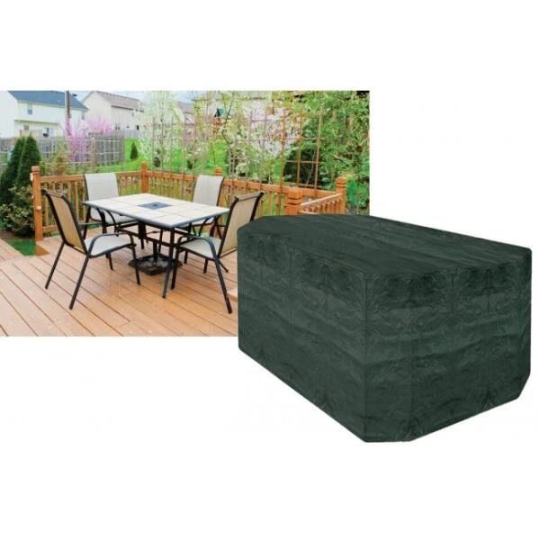 Hoes Voor Tuinmeubelen - Tuintafel + 4 Stoelen