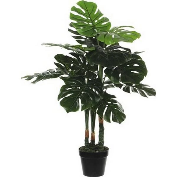 Kunstplant Monstera Hoog In Pot - 75 × 100 Cm