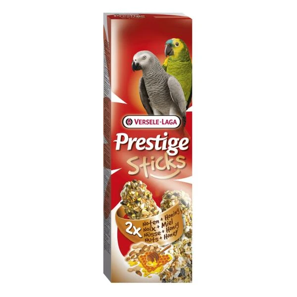 VERSELE-LAGA Prestige Sticks Papegaaien Noten & Honing - 140 G