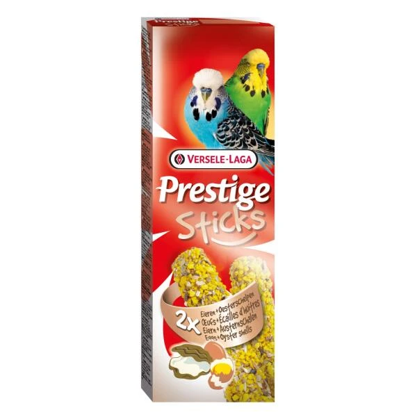 VERSELE-LAGA Prestige Sticks Parkieten Eieren & Oesterschelpen - 60 G