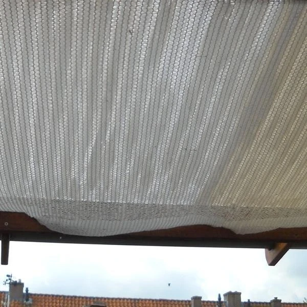 Schaduwdoek Wit 5 × 1,8 M - Afbeelding 3