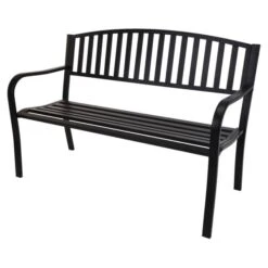 Tuinbank Metaal Zwart