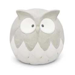 Uil Keramiek Wit - 15 × 14 × 15 Cm