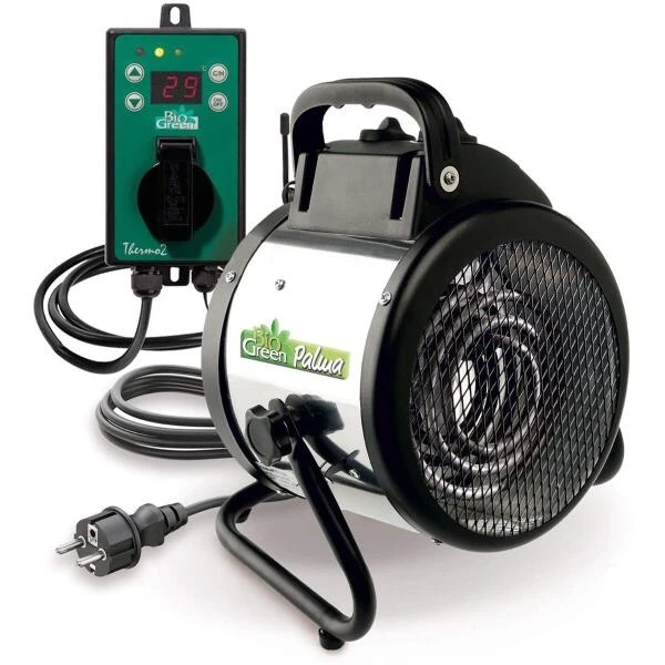 Serre/Kasverwarming En Ventilator In 1 Met Digitale Thermostaat