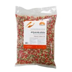Vijvervissen Voeder - Drijvende Sticks 3 Kleuren - 15 Liter