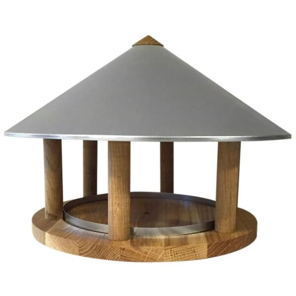 ESSCHERT DESIGN Vogelvoederhuis Aarhus Op Paal - 115 Cm - Afbeelding 3